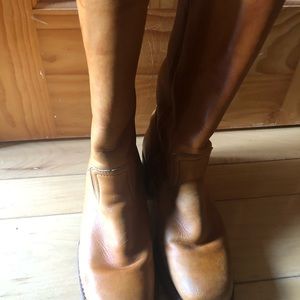 Vintage FRYE campus boots, used.